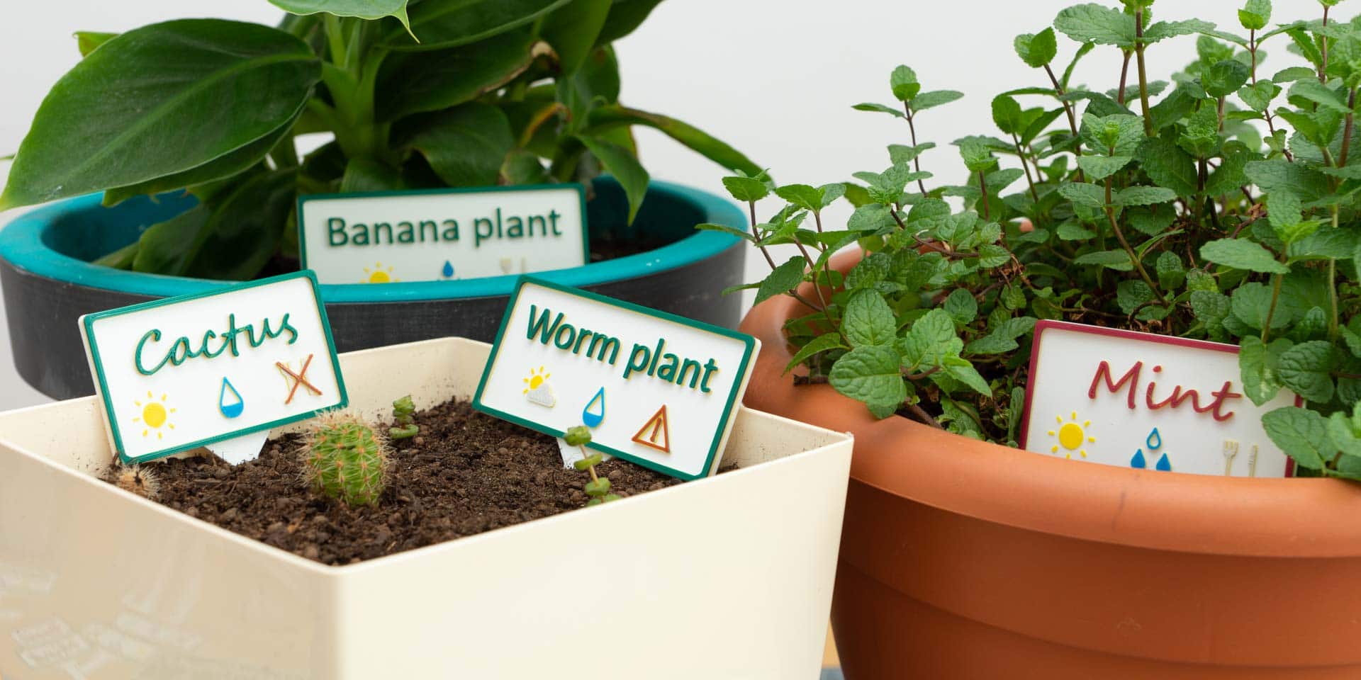 How to create DIY 3D printed plant labels.