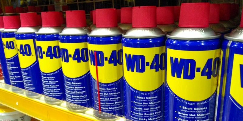 Can WD-40 be used as lubricant
