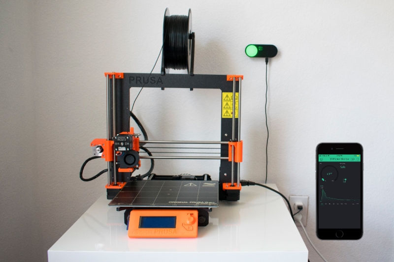 A DIY home-built 3D printer air quality monitor