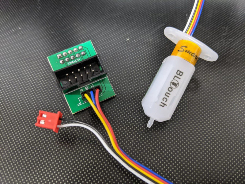 A Creality break-out board for an auto-leveling sensor.
