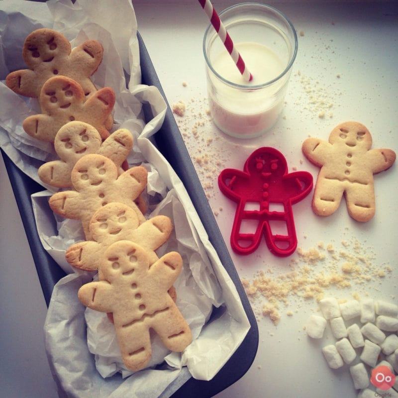 3D printed cookie cutters and a collection of ginger bread men