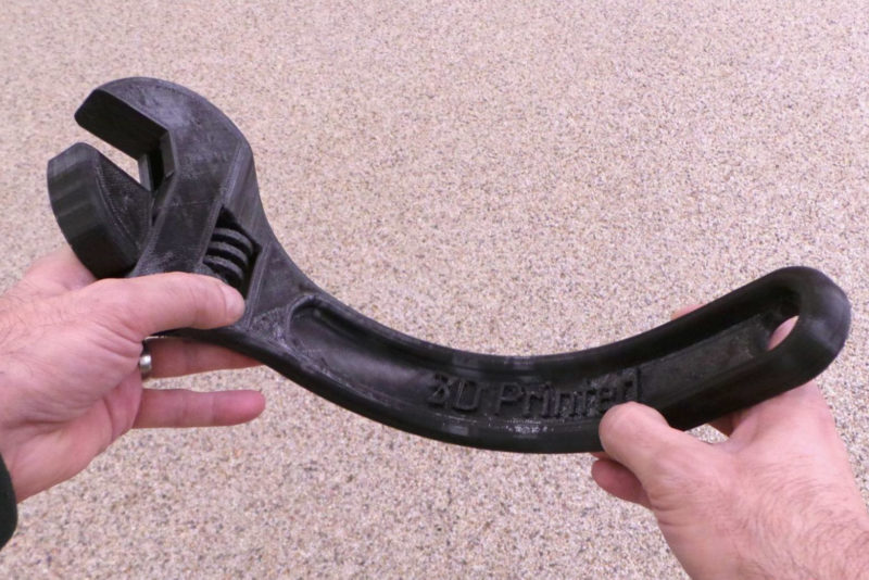 A flexible wrench made with TPU material