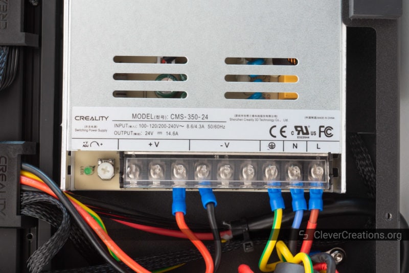 A Creality CMS-350-24 350W 24V power supply