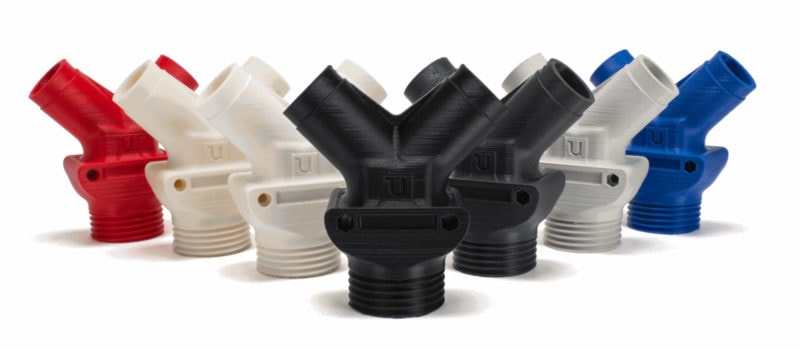 A collection of durable industrial adapters made from ASA material