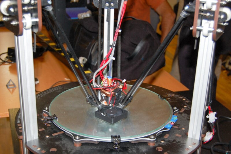 The workings of a Delta 3D printer
