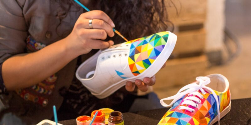 The best shoe paint for custom shoes