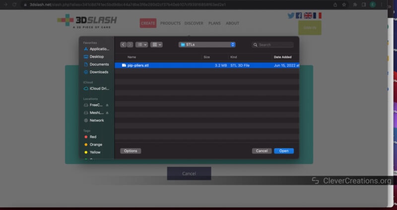 Screenshot of 3DSlash