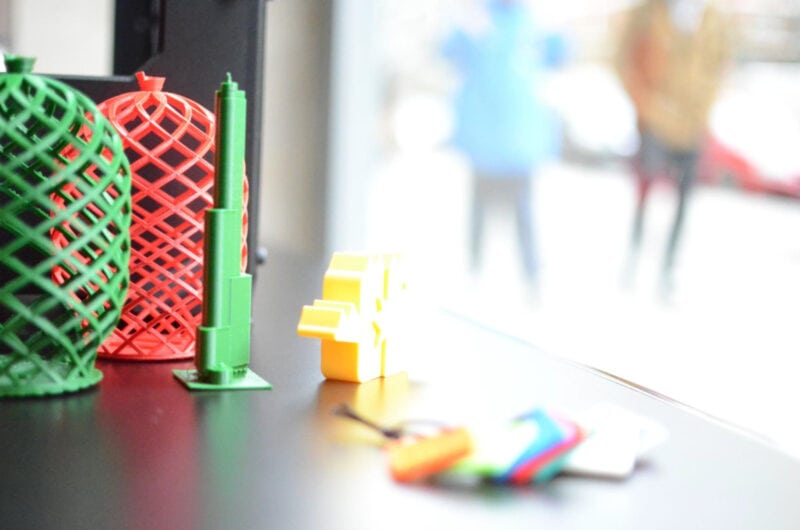 A collection of 3D prints that test how long does pla filament last in the sun