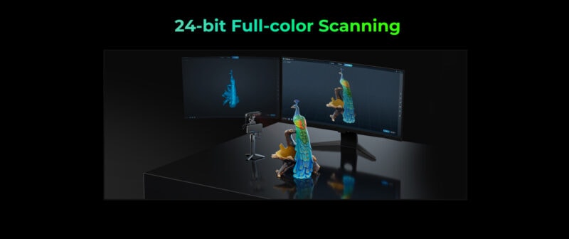 A demonstration of full-color scanning with the CR-Scan Ferret Pro