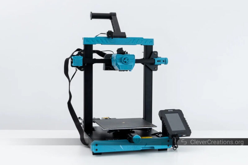 A Sovol SV07 3D printer with Klipper firmware pre-installed.