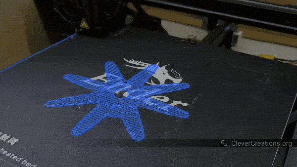 A time-lapse of an Octopus being 3D printed.