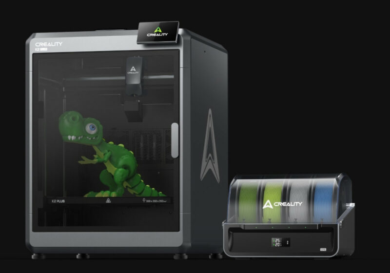 The Creality K2 Plus 3D Printer with CFS system.